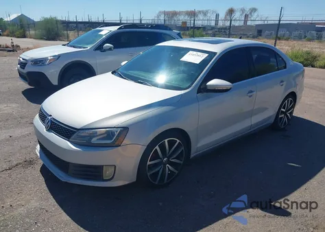 2013 Volkswagen Jetta Gli Autobahn W/Nav из США, поврежденный, VIN 3VW467AJ4DM251491